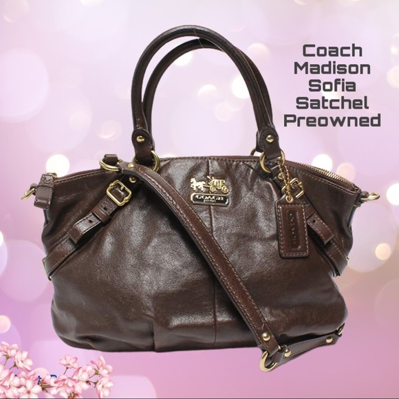 Coach Handbags - Coach Madison Sofia Satchel Women’s Authentic